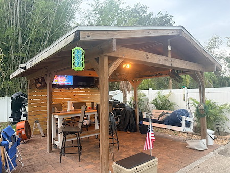 Outdoor Structure Painting & Staining