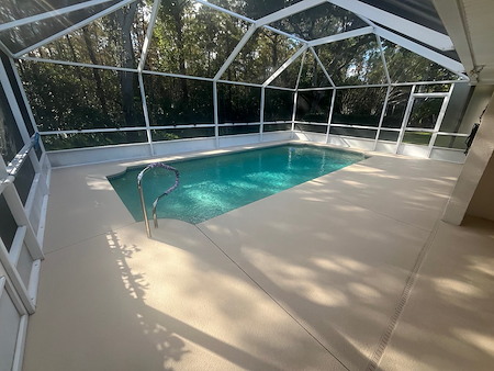 Pool Deck Painting
